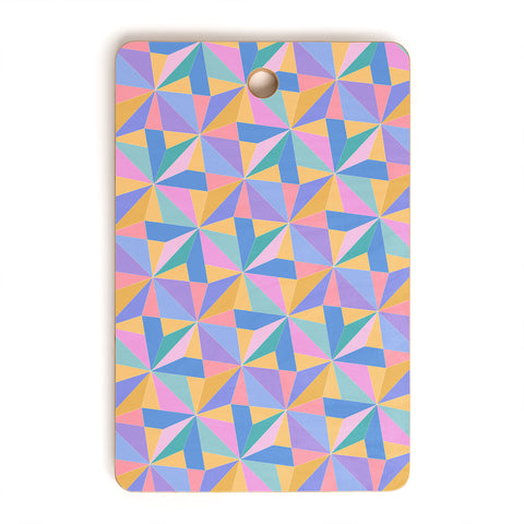 Colour Poems Kaleidoscope III Cutting Board Rectangle