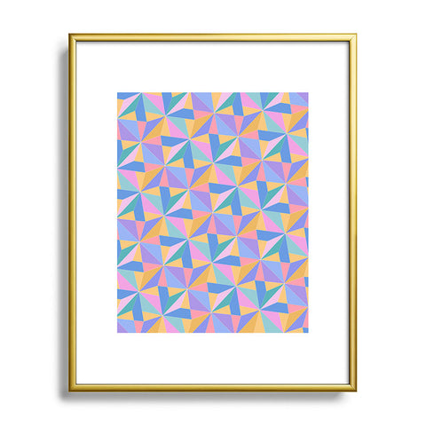 Colour Poems Kaleidoscope III Metal Framed Art Print