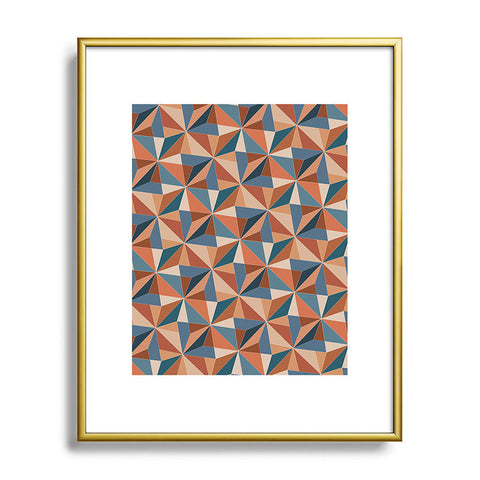 Colour Poems Kaleidoscope XXII Metal Framed Art Print