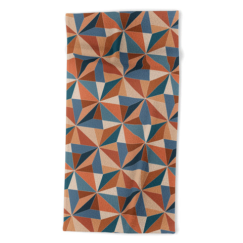 Colour Poems Kaleidoscope XXII Beach Towel