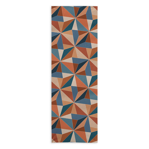 Colour Poems Kaleidoscope XXII Yoga Towel
