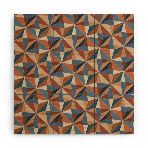 Colour Poems Kaleidoscope XXII Wood Wall Mural