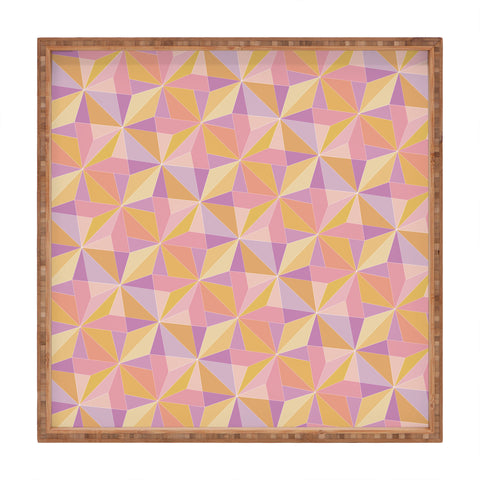 Colour Poems Kaleidoscope XXIII Square Tray
