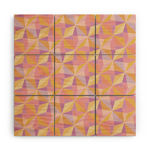Colour Poems Kaleidoscope XXIII Wood Wall Mural