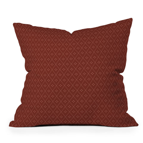 Colour Poems Mae Pattern IX Outdoor Throw Pillow