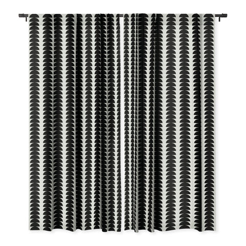 Colour Poems Maude Pattern Black Blackout Non Repeat