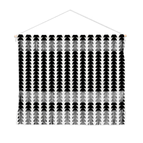 Colour Poems Maude Pattern Black Wall Hanging Landscape