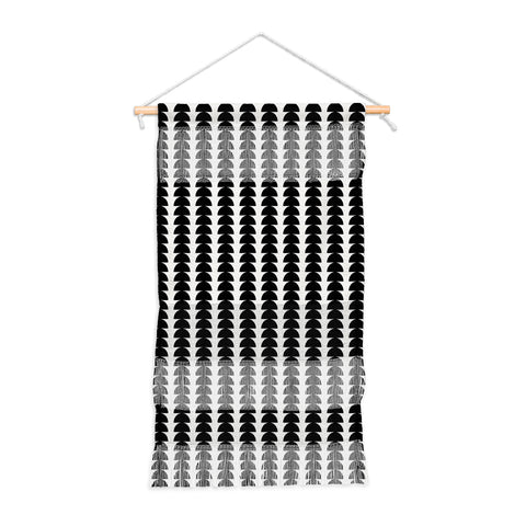 Colour Poems Maude Pattern Black Wall Hanging Portrait