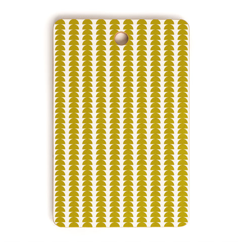 Colour Poems Maude Pattern Moss Cutting Board Rectangle
