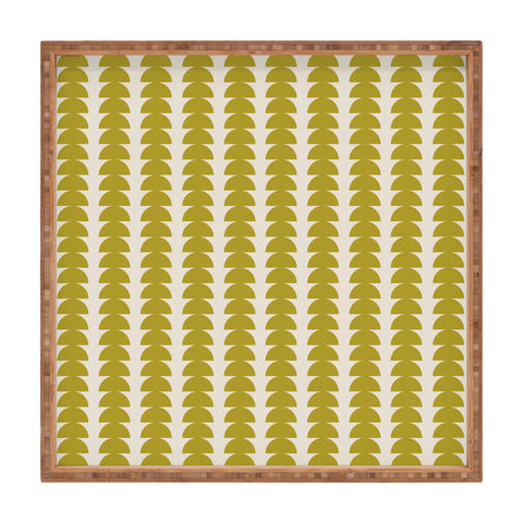 Colour Poems Maude Pattern Moss Square Tray
