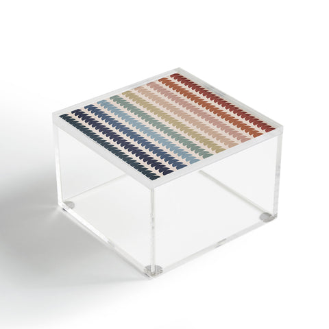 Colour Poems Maude Pattern Multicolor Acrylic Box
