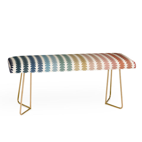 Colour Poems Maude Pattern Multicolor Bench