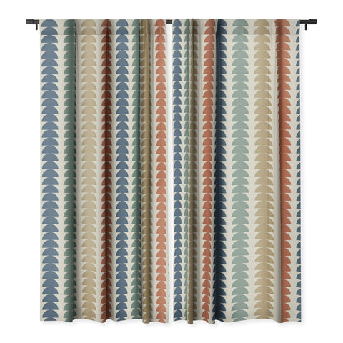 Colour Poems Maude Pattern Multicolor Blackout Window Curtain