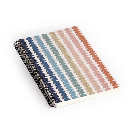 Colour Poems Maude Pattern Multicolor Spiral Notebook