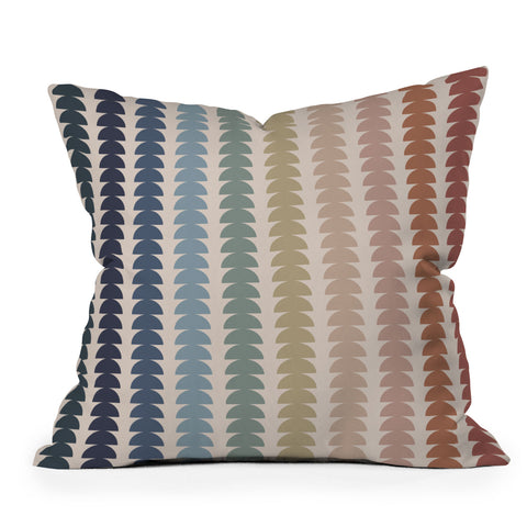 Colour Poems Maude Pattern Multicolor Outdoor Throw Pillow