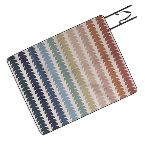 Colour Poems Maude Pattern Multicolor Picnic Blanket