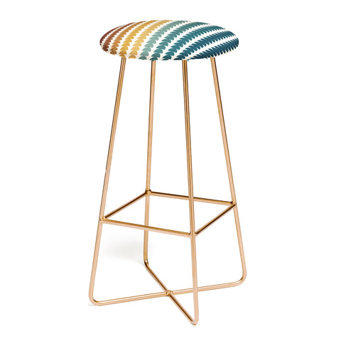 Colour Poems Maude Pattern Multicolor XX Bar Stool