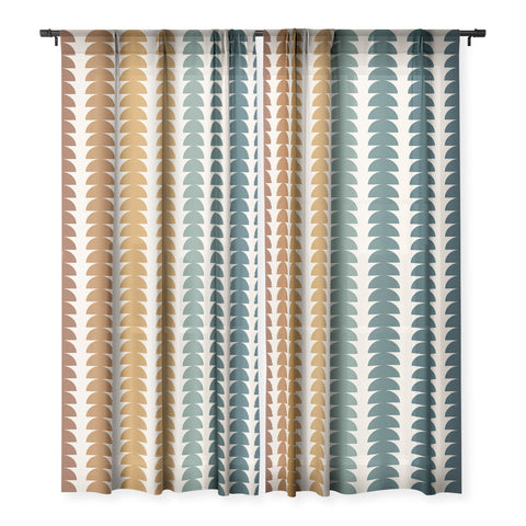 Colour Poems Maude Pattern Multicolor XX Sheer Non Repeat