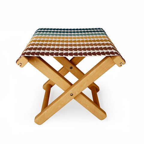 Colour Poems Maude Pattern Multicolor XX Folding Stool