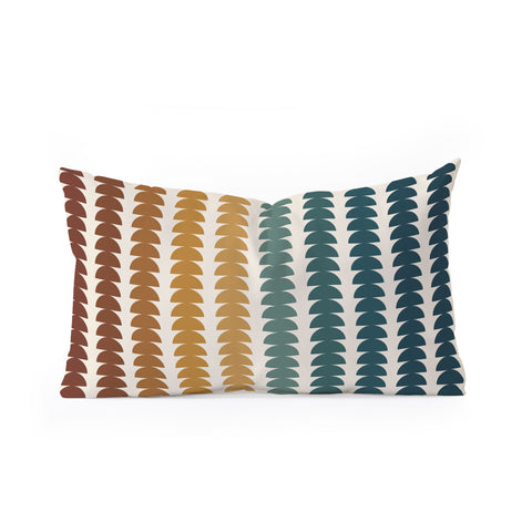 Colour Poems Maude Pattern Multicolor XX Oblong Throw Pillow