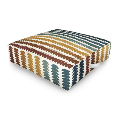 Colour Poems Maude Pattern Multicolor XX Outdoor Floor Cushion