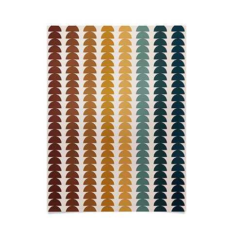Colour Poems Maude Pattern Multicolor XX Poster