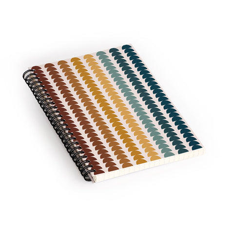 Colour Poems Maude Pattern Multicolor XX Spiral Notebook