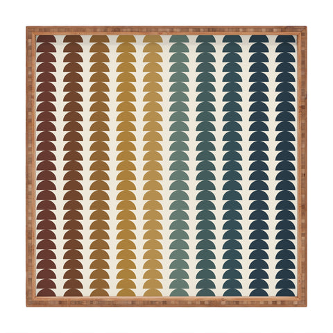 Colour Poems Maude Pattern Multicolor XX Square Tray