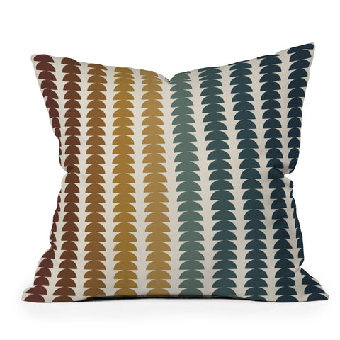 Colour Poems Maude Pattern Multicolor XX Throw Pillow