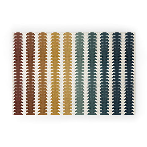 Colour Poems Maude Pattern Multicolor XX Welcome Mat