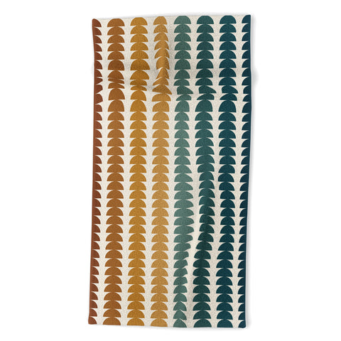 Colour Poems Maude Pattern Multicolor XX Beach Towel