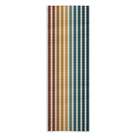 Colour Poems Maude Pattern Multicolor XX Yoga Towel
