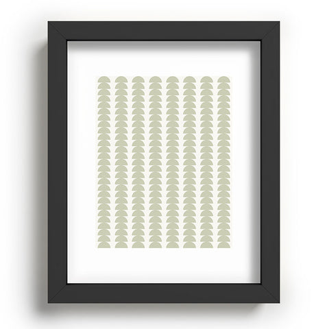 Colour Poems Maude Pattern Natural Green Recessed Framing Rectangle