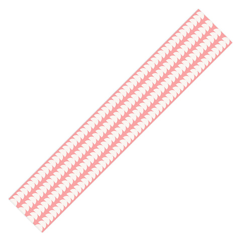 Colour Poems Maude Pattern Pink Table Runner