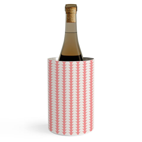 Colour Poems Maude Pattern Pink Wine Chiller