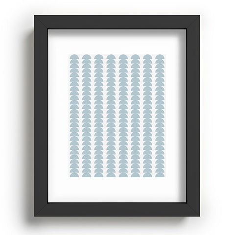 Colour Poems Maude Pattern Sky Blue Recessed Framing Rectangle
