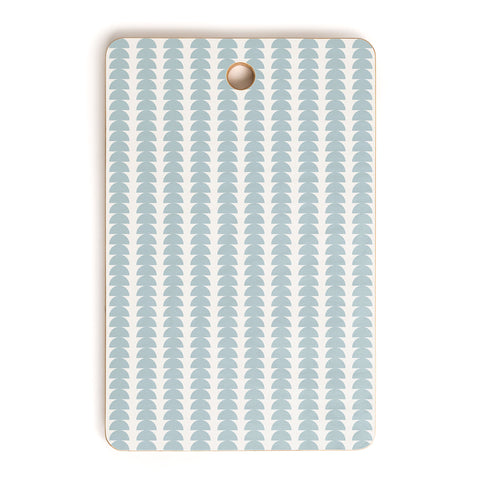 Colour Poems Maude Pattern Sky Blue Cutting Board Rectangle