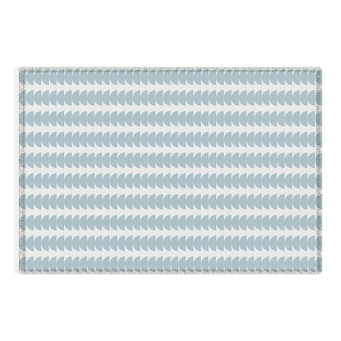 Colour Poems Maude Pattern Sky Blue Outdoor Rug