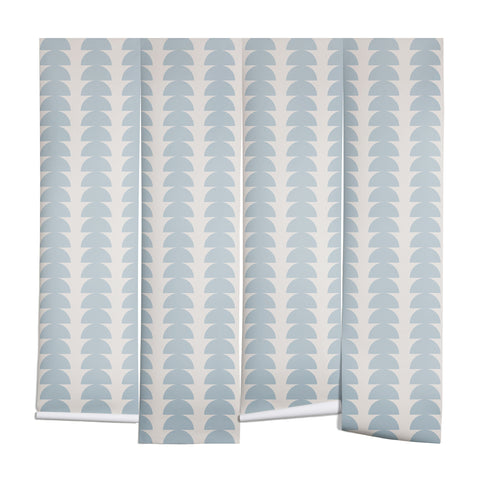 Colour Poems Maude Pattern Sky Blue Wall Mural