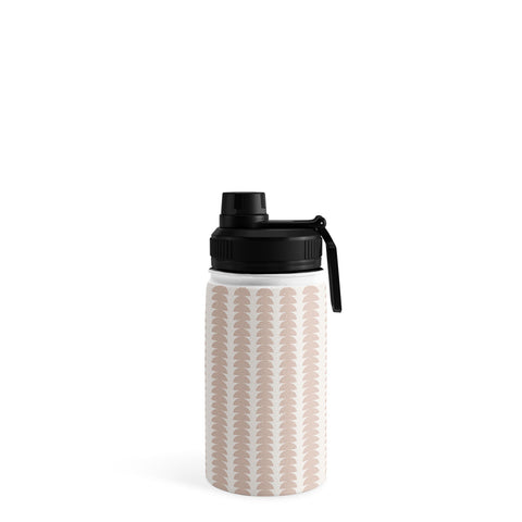 Colour Poems Maude Pattern Warm Neutral Water Bottle