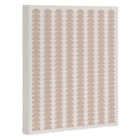 Colour Poems Maude Pattern Warm Neutral Art Canvas