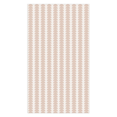 Colour Poems Maude Pattern Warm Neutral Tablecloth