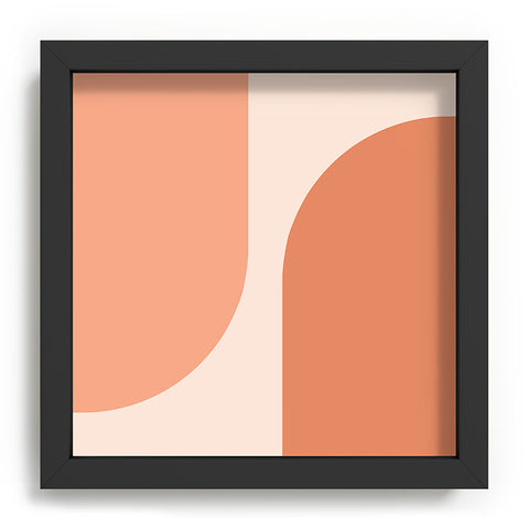 Colour Poems Minimal Arches Peach Fuzz Recessed Framing Square