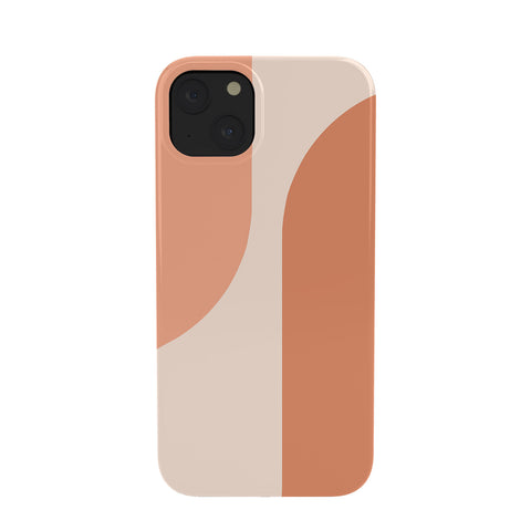Colour Poems Minimal Arches Peach Fuzz Phone Case