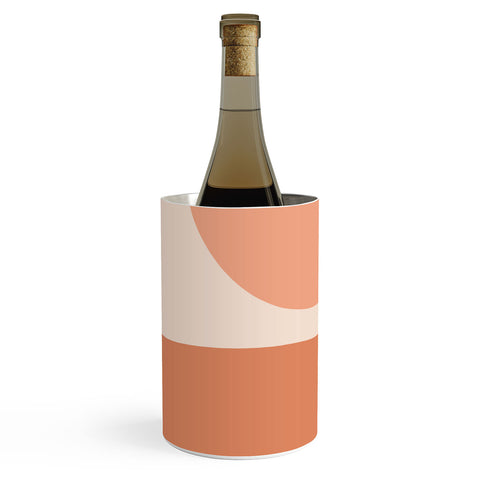 Colour Poems Minimal Arches Peach Fuzz Wine Chiller