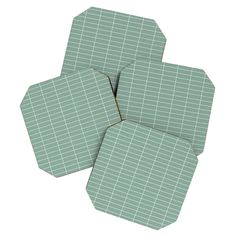 Colour Poems Minimal Grid XVII Coaster Set