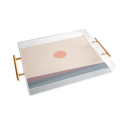Colour Poems Minimal Horizon XII Acrylic Tray