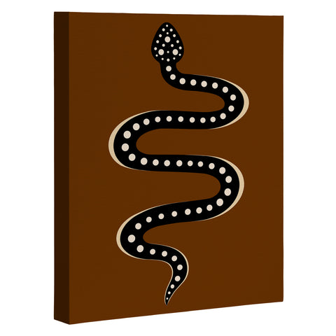 Colour Poems Minimal Snake XXXI Art Canvas