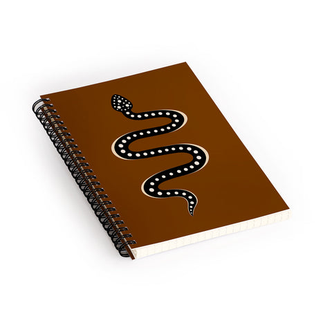 Colour Poems Minimal Snake XXXI Spiral Notebook