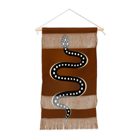 Colour Poems Minimal Snake XXXI Wall Hanging Portrait